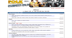 Desktop Screenshot of online.ifolk.cz